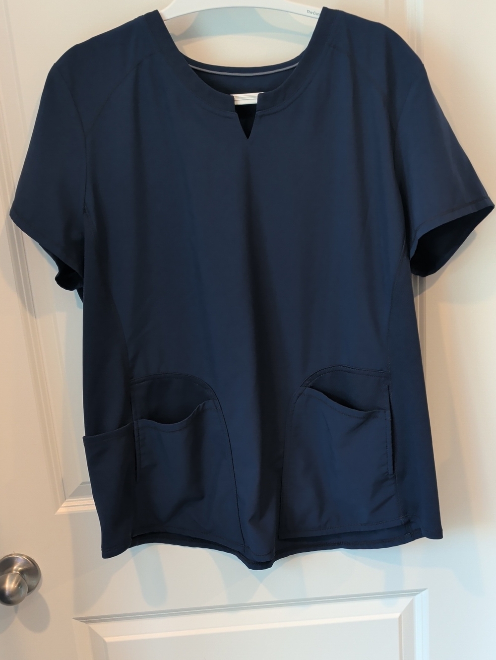 Scrubstar Women's Navy Tunic with Front Pockets